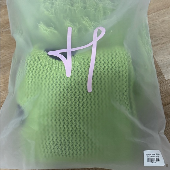 Brand New: Hanifa Harper Maxi Polka Dot dress - Picture 7 of 7